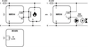 Беспроводной комнатный терморегулятор Salus Standard белый RT310RF Беспроводной комнатный терморегулятор Salus Standard белый RT310RF, 3