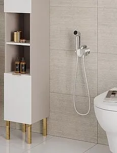 Гигиенический душ со смесителем Hansgrohe Bidette хром 29232000, 5