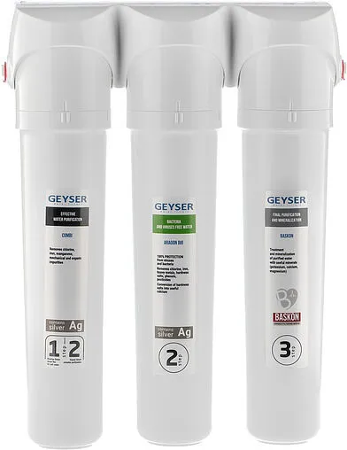 Фильтр под мойку для мягкой воды Гейзер Смарт Био 511 66030