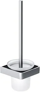 Ёршик для унитаза Damixa Jupiter чёрный матовый/алюминий DA7733300, 1