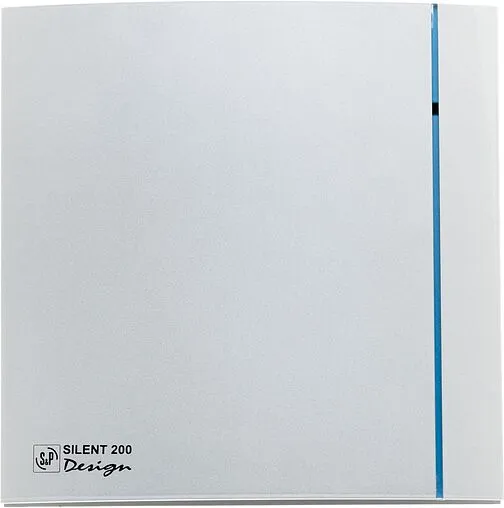 Вентилятор вытяжной Soler &amp; Palau SILENT-200 CZ SILVER DESIGN 3C