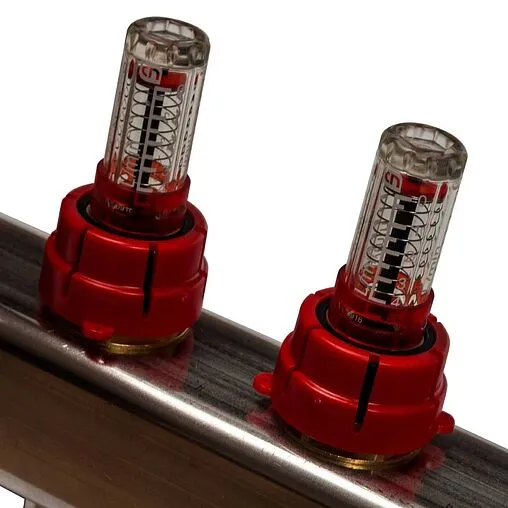 Группа коллекторная с расходомерами 5 отводов 1&quot;в/в x ¾&quot;ек Stout SMS 0907 000005