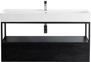 Консоль с умывальником подвесная Cezares Cadro 80 чёрный CADRO-80/46/30-1C-SO-MET-ST+CADRO-80-MENS-NERO+CADRO-80-1C-SO-NR-BLUM Консоль с умывальником подвесная Cezares Cadro 80 чёрный CADRO-80/46/30-1C-SO-MET-ST+CADRO-80-MENS-NERO+CADRO-80-1C-SO-NR-BLUM, 1