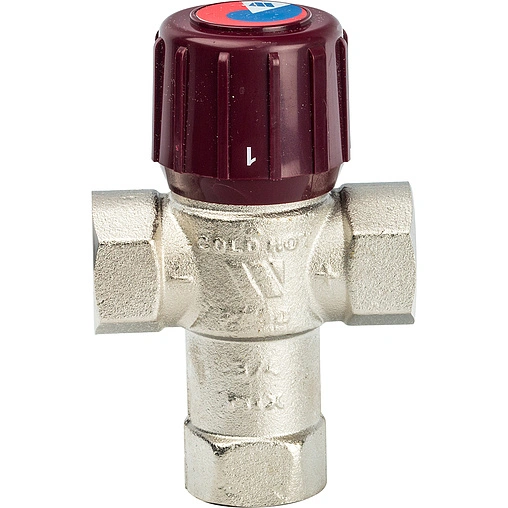 Трехходовой термостатический смесительный клапан ¾&quot; +42...+60°С Kvs 1.9 WATTS Aquamix AM62C 10017419