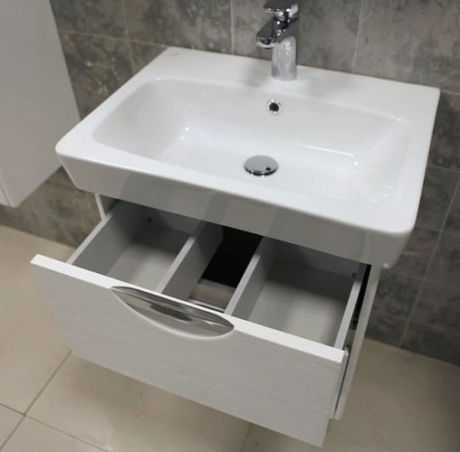 Тумба под умывальник Aquaton Сильва 50 дуб макиато 1A211701SIW50