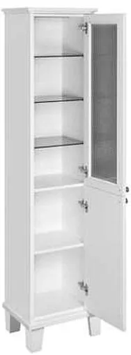 Шкаф-пенал напольный Roca Carmen 44 белый матовый ZRU9307846