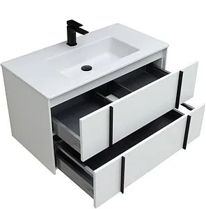 Тумба под умывальник подвесная Allen Brau Reality 90 белый 1.32006.WM Тумба под умывальник подвесная Allen Brau Reality 90 белый 1.32006.WM, 5