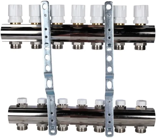 Группа коллекторная без расходомеров 7 отводов 1&quot;в/в x ¾&quot;ек Luxor CD 468M/7 15552707MN, 3