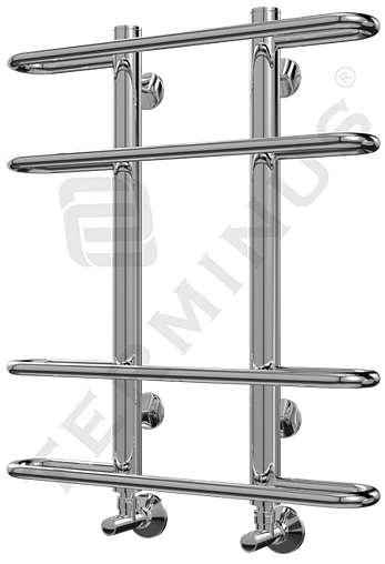 Полотенцесушитель водяной лесенка Terminus Сахара П4 500х596 полированная сталь 4670030723178