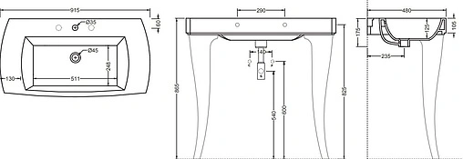 Ножки Isvea Palazzio платина 10PZ38005SV Ножки Isvea Palazzio платина 10PZ38005SV
