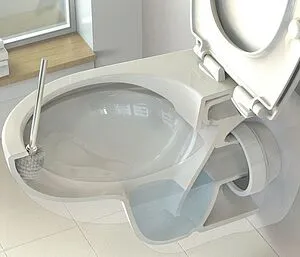 Унитаз подвесной безободковый Ideal Standard Eurovit Rimless белый K881201 Унитаз подвесной безободковый Ideal Standard Eurovit Rimless белый K881201, 5