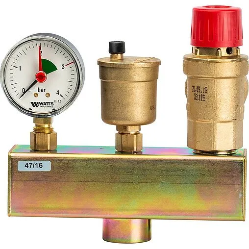 Группа безопасности котла до 200 кВт 1&quot; 3 бар WATTS KSG 30/25M-ISO 10005205