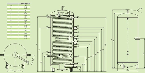 Буферная емкость Drazice NADO 800/35 v9 121880333