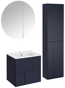 Шкаф-пенал подвесной Roca Luna 40 синий ZRU9307769 Шкаф-пенал подвесной Roca Luna 40 синий ZRU9307769, 4