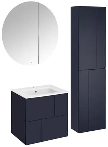 Шкаф-пенал подвесной Roca Luna 40 синий ZRU9307769