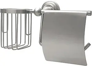 Держатель туалетной бумаги Wasserkraft Ammer никель 7059 Держатель туалетной бумаги Wasserkraft Ammer никель 7059, 1