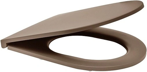 Крышка-сиденье для унитаза с микролифтом Isvea F50 коричневый 40KF0531I-S