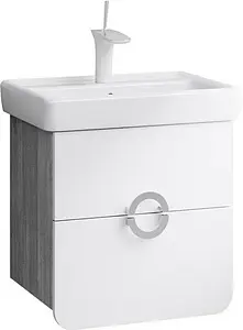 Тумба-умывальник подвесная Aqwella Alicante 50 белый/дуб седой Alic.01.05/Gray+1WH302127 Тумба-умывальник подвесная Aqwella Alicante 50 белый/дуб седой Alic.01.05/Gray+1WH302127, 1