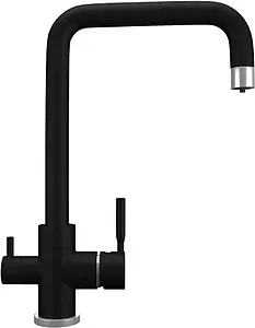Смеситель для кухни с подключением к фильтру Ulgran уголь UQ-019-07 Смеситель для кухни с подключением к фильтру Ulgran уголь UQ-019-07, 1