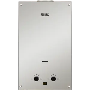 Водонагреватель проточный газовый Zanussi GWH 10 Fonte Glass Mirror Водонагреватель проточный газовый Zanussi GWH 10 Fonte Glass Mirror, 1