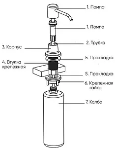 Дозатор Ulgran графитовый U-01-342 Дозатор Ulgran графитовый U-01-342, 3