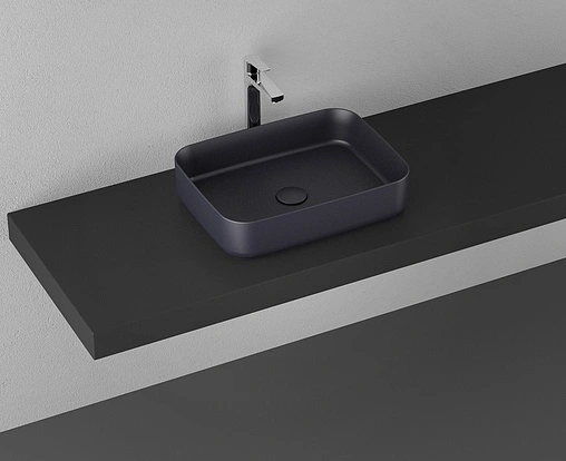 Раковина ISVEA Infinity 50 антрацит 10NF65050-2C