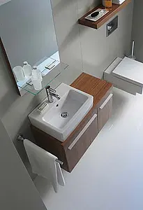 Раковина Duravit Vero 50 белый 0454500000 Раковина Duravit Vero 50 белый 0454500000, 3