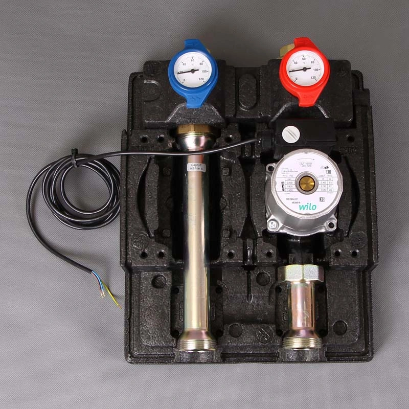 Насосный модуль с прямым контуром 1½&quot;н х 1&quot;в WATTS HK25 10026634 с насосом Wilo Star RS 25/6 180