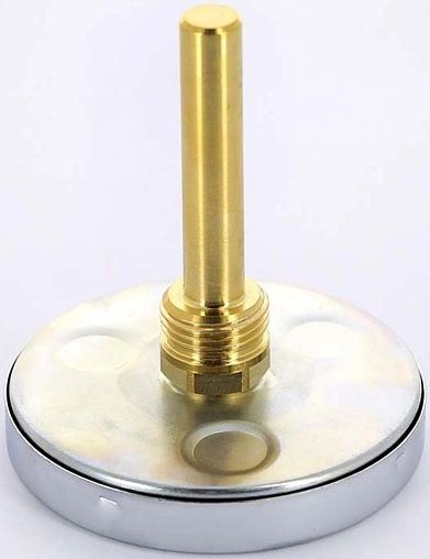Термометр биметаллический Watts F+R801 80мм 120°С гильза 75мм 1/2&quot; 10005944
