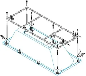 Каркас для ванны Cezares 42-for two 190x90 42-for_two-MF, 2