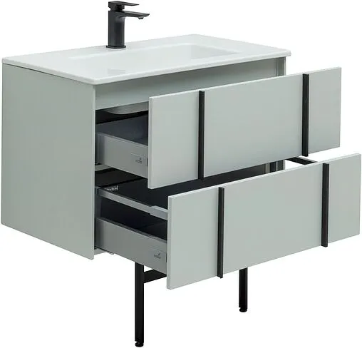 Тумба-умывальник подвесной Allen Brau Reality 80 папирус 1.32005.PWM+