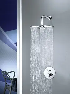 Лейка верхнего душа Kludi Fizz белый/хром 6757805-00, 5