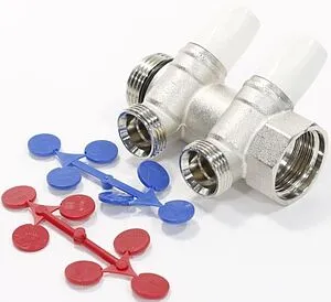 Коллектор запорный проходной 2 отвода 1&quot;в/н x ¾&quot;ек Rehau Rautitan 11316441001, 3