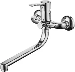 Смеситель для ванны с длинным изливом SMARTsant Винтаж хром SM263512AA, 1