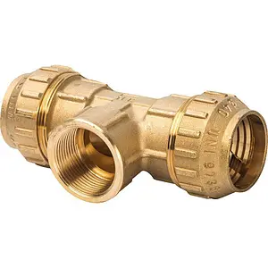 Тройник компрессионный переходной 32мм x 1"в x 32мм Tiemme 3400023 Тройник компрессионный переходной 32мм x 1"в x 32мм Tiemme 3400023, 1