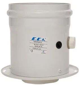 Адаптер стартовый коаксиальный Ø 80/125мм (PP) E.C.A. 7006990073, 1