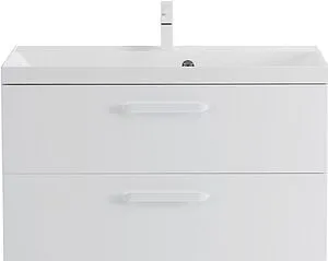 Тумба-умывальник подвесная BelBagno AURORA 90 Bianco Lucido AURORA-900-2C-SO-BL+, 1