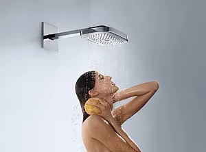 Лейка верхнего душа с настенным креплением Hansgrohe Raindance Select E 300 3jet хром 26468000 Лейка верхнего душа с настенным креплением Hansgrohe Raindance Select E 300 3jet хром 26468000, 5