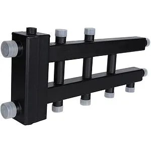 Распределительный коллектор 4 контура с гидрострелкой 1½"н x 1"н Rommer RDG-0060-024024 Распределительный коллектор 4 контура с гидрострелкой 1½"н x 1"н Rommer RDG-0060-024024, 4