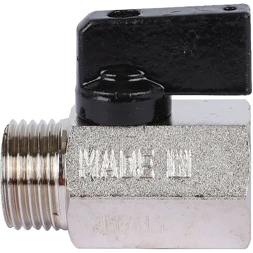 Кран шаровый мини ½"в x ½"н Bugatti Kansas 08050021