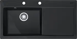 Мойка кухонная Franke Mythos MTK 611-100 L оникс 124.0335.863 Мойка кухонная Franke Mythos MTK 611-100 L оникс 124.0335.863, 1