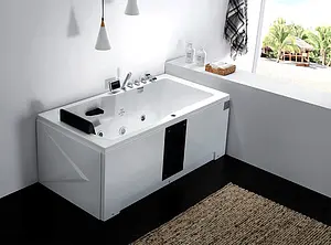 Ванна акриловая с гидромассажем Gemy 171x86 R G9066 II K R, 3