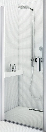 Дверь в нишу 900мм прозрачное стекло Roltechnik Tower Line TCN1/900 728-9000000-01-02