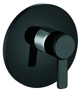 Смеситель для душа скрытого монтажа Kludi Zenta чёрный/хром 386558675 Смеситель для душа скрытого монтажа Kludi Zenta чёрный/хром 386558675, 1