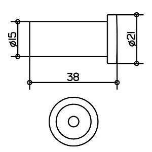 Крючок Keuco Plan хром 14916010000 Крючок Keuco Plan хром 14916010000, 3