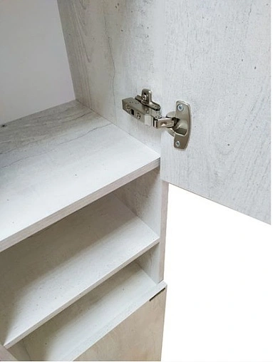 Шкаф-пенал подвесной Comforty Верона 35 дуб белый 00004137140CF Шкаф-пенал подвесной Comforty Верона 35 дуб белый 00004137140CF