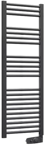 Полотенцесушитель электрический лесенка Atlantic 2012 1240x400 NA 500W антрацит матовый 002237