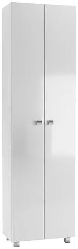 Шкаф-пенал напольный Айсберг Мега 55 белый DM4607P