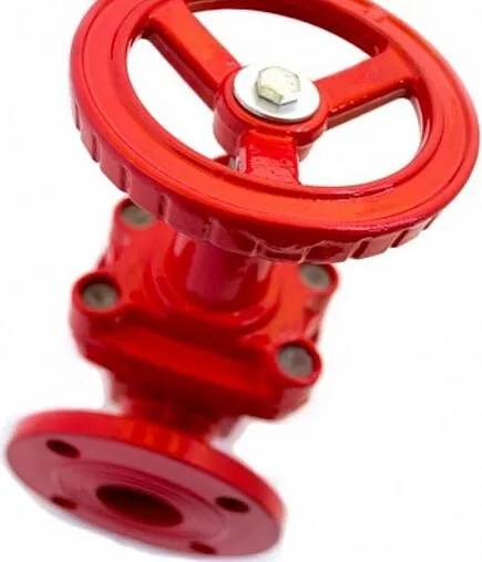 Задвижка с обрезиненным клином фланцевая Ду100 Ру16 30ч39р (Г)