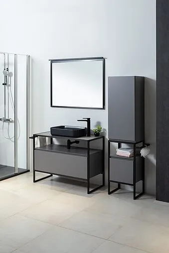 Полотенцедержатель Allen Brau Priority чёрный браш 1.31008.BB